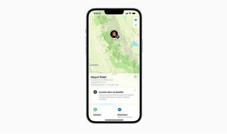 埇桥苹果14维修分享iPhone14系列中 FindMy功能通过卫星分享位置方法教程 